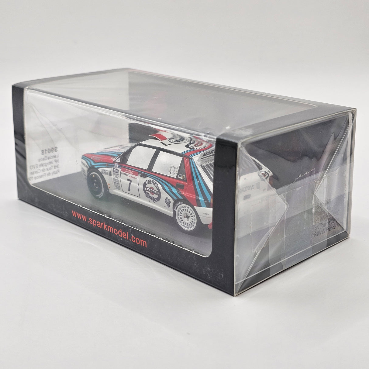 Spark Lancia Delta HF Integrale Evo #7 Bugalski Tour de Corse 1992 1/43 Scale S9018