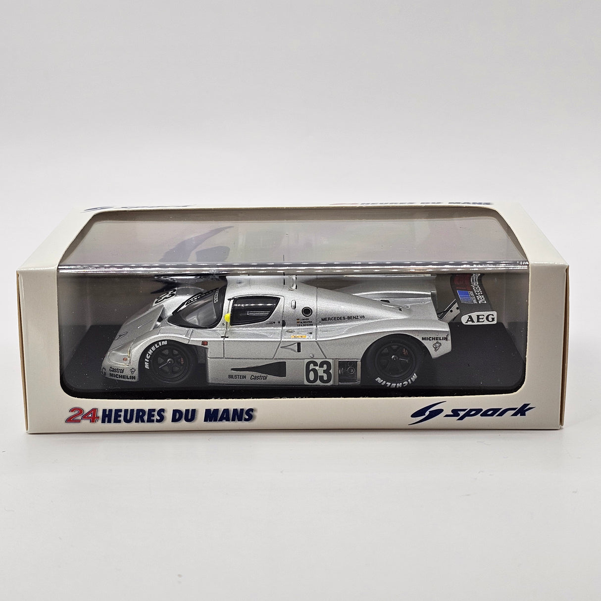 Spark Sauber C9 #63 Team Sauber Mercedes Winner 24Hrs Le Mans 1989 1/43 Scale