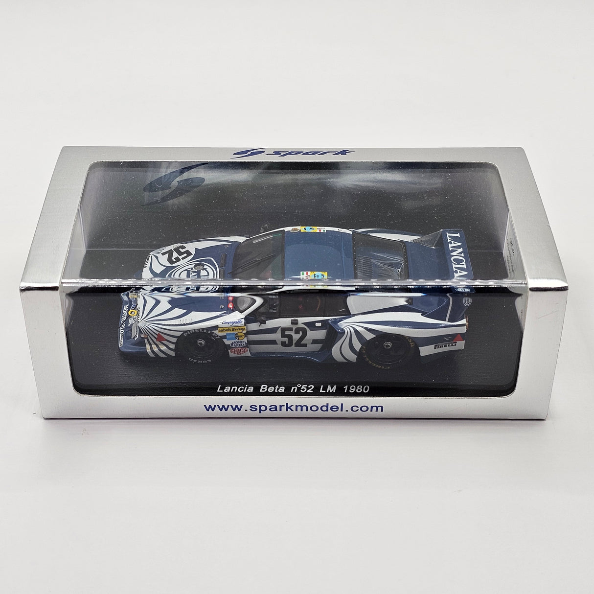 Spark Lancia Beta Monte Carlo Turbo #52 Scuderia Lancia Corse Le Mans 1980 1/43 Scale