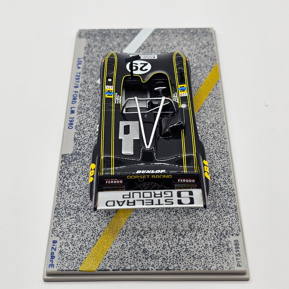 Spark Bizarre Lola T297/8 #29 Dorset Racing Associates Le Mans 1980 1/43 Scale