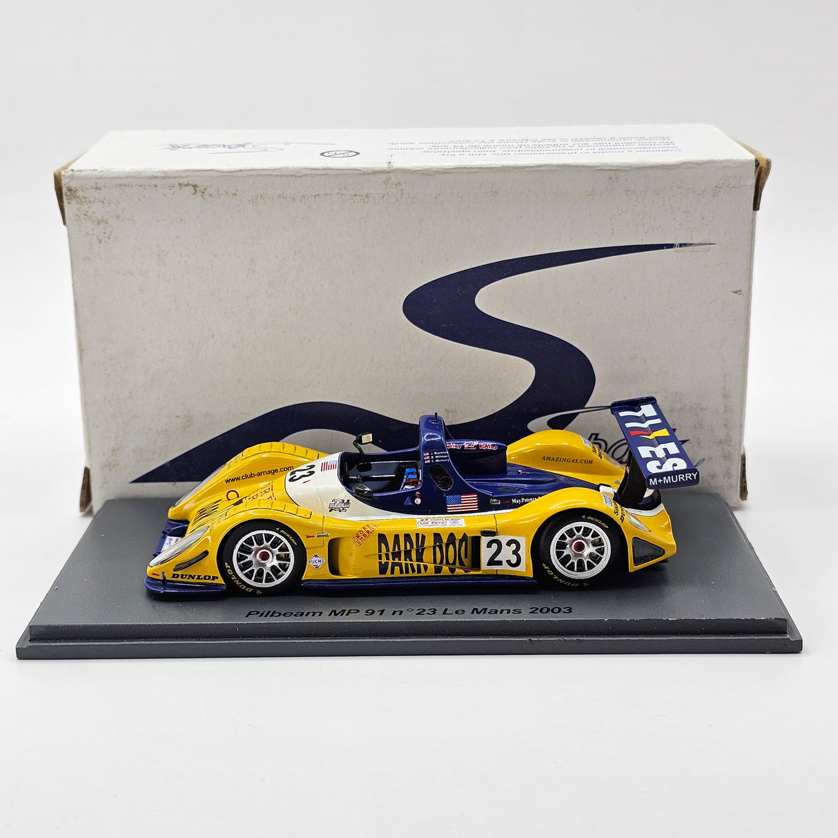 Spark Pilbeam MP91 #23 Team Bucknum Racing 24Hrs Le Mans 2003 1/43 Scale