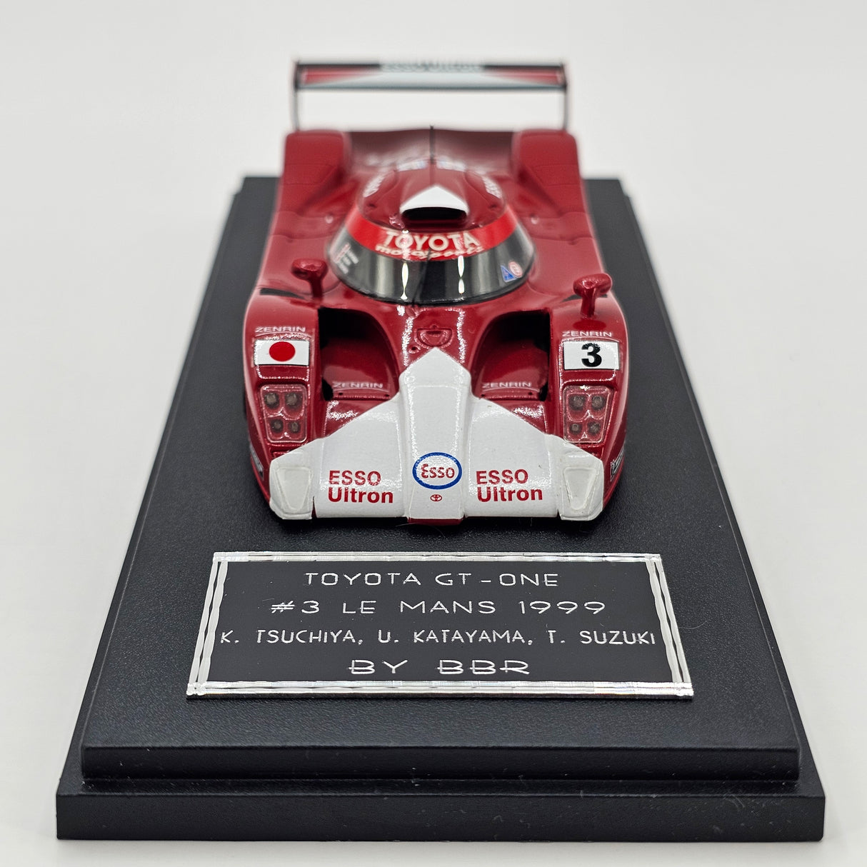 BBR Toyota TS020 GT-One #3 Toyota Motorsport 24Hrs Le Mans 1999 1/43 Scale