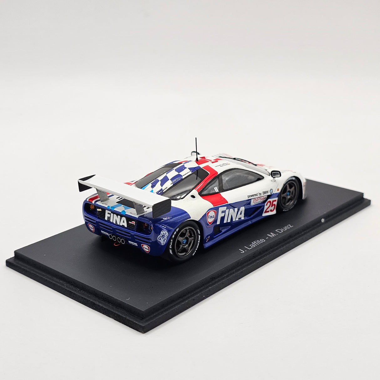 Spark McLaren F1 GTR #25 BMW Motorsport BPR 4 Hours Silverstone 1996 1/43 Scale