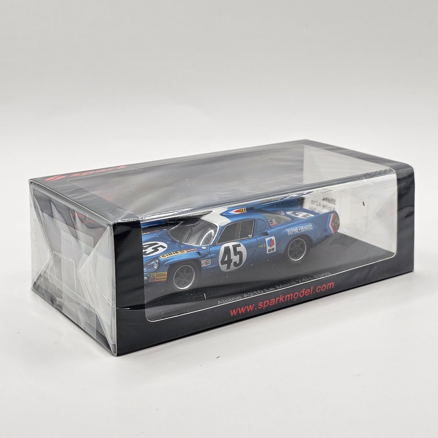 Spark Alpine A210 #45 Société des Automobiles Alpine Le Mans 1969 1/43 Scale