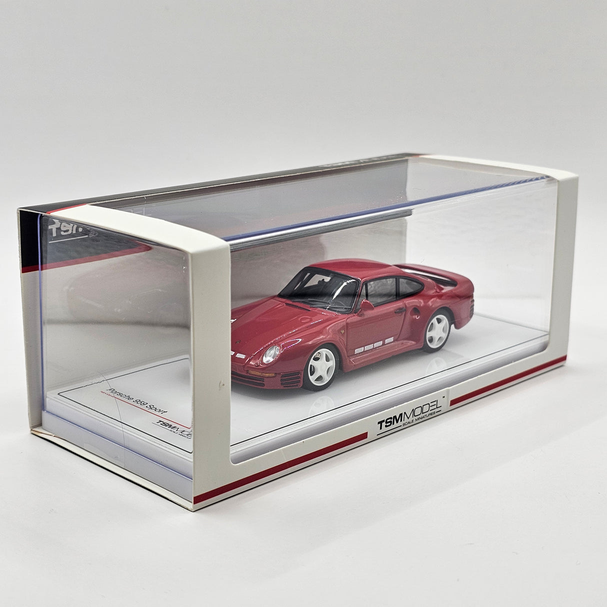 Truescale TSM Porsche 959 Sport Guards Red 1/43 Scale TSM430739