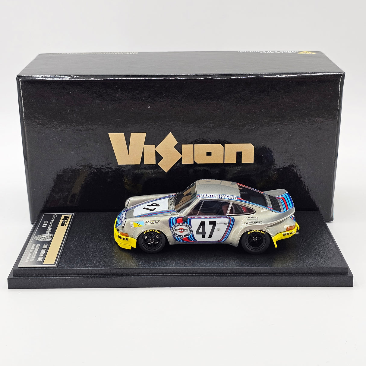 Make Up Vision Porsche 911 Carrera RSR #47 Martini Racing Team 24Hrs Le Mans 1973 1/43 Scale