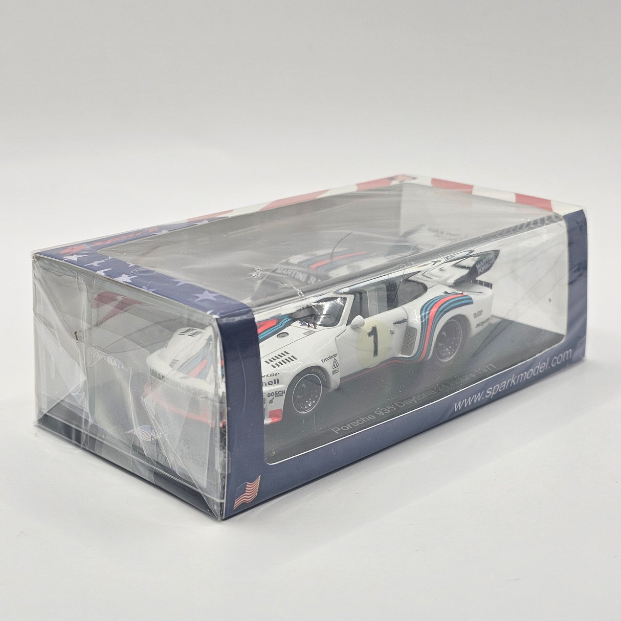 Spark Porsche 935 #1 Martini Racing Porsche System 24Hrs Daytona 1977 1/43 Scale