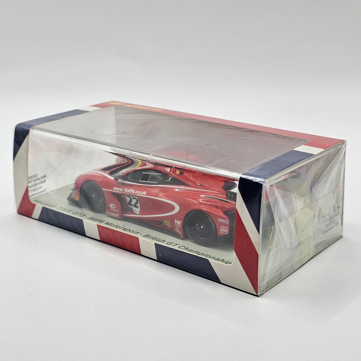 Spark McLaren 720S GT3 #22 Balfe Motorsport British GT Championship 2019 1/43 Scale