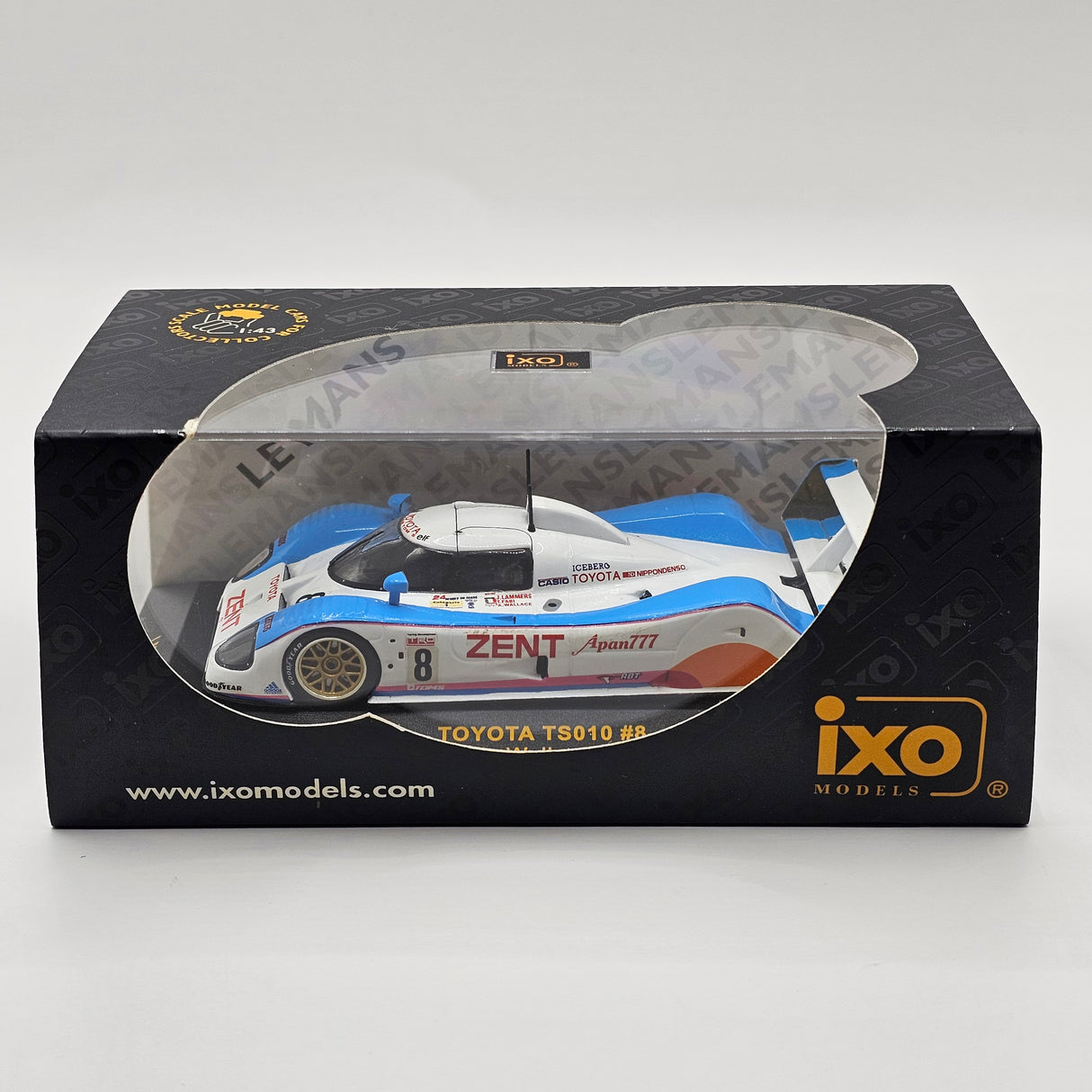 IXO Toyota TS010 #8 Toyota Team TOM'S GB Le Mans 1992 1/43 Scale LMC033
