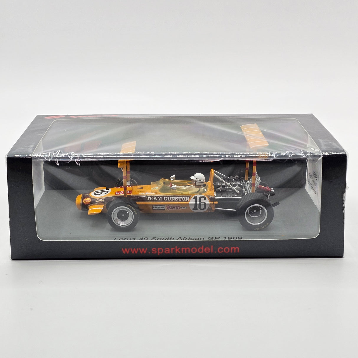Spark Lotus 49 #16 John Love South African F1 GP 1969 1/43 Scale S4831