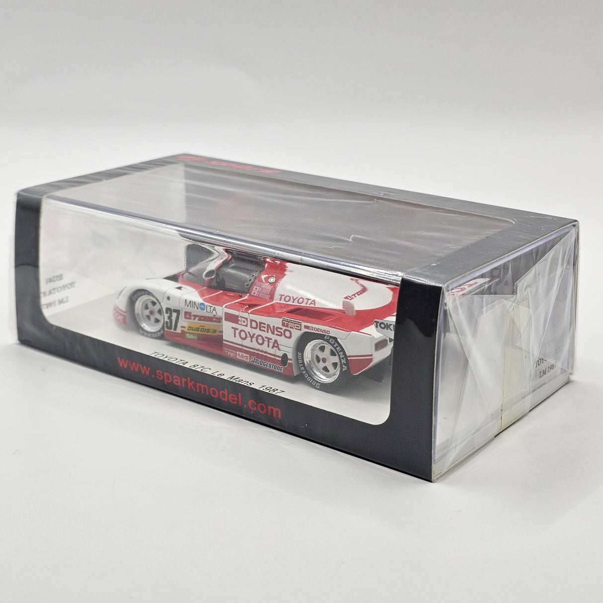 Spark Toyota 87C #37 Toyota Team TOM's 24Hrs Le Mans 1987 1/43 Scale