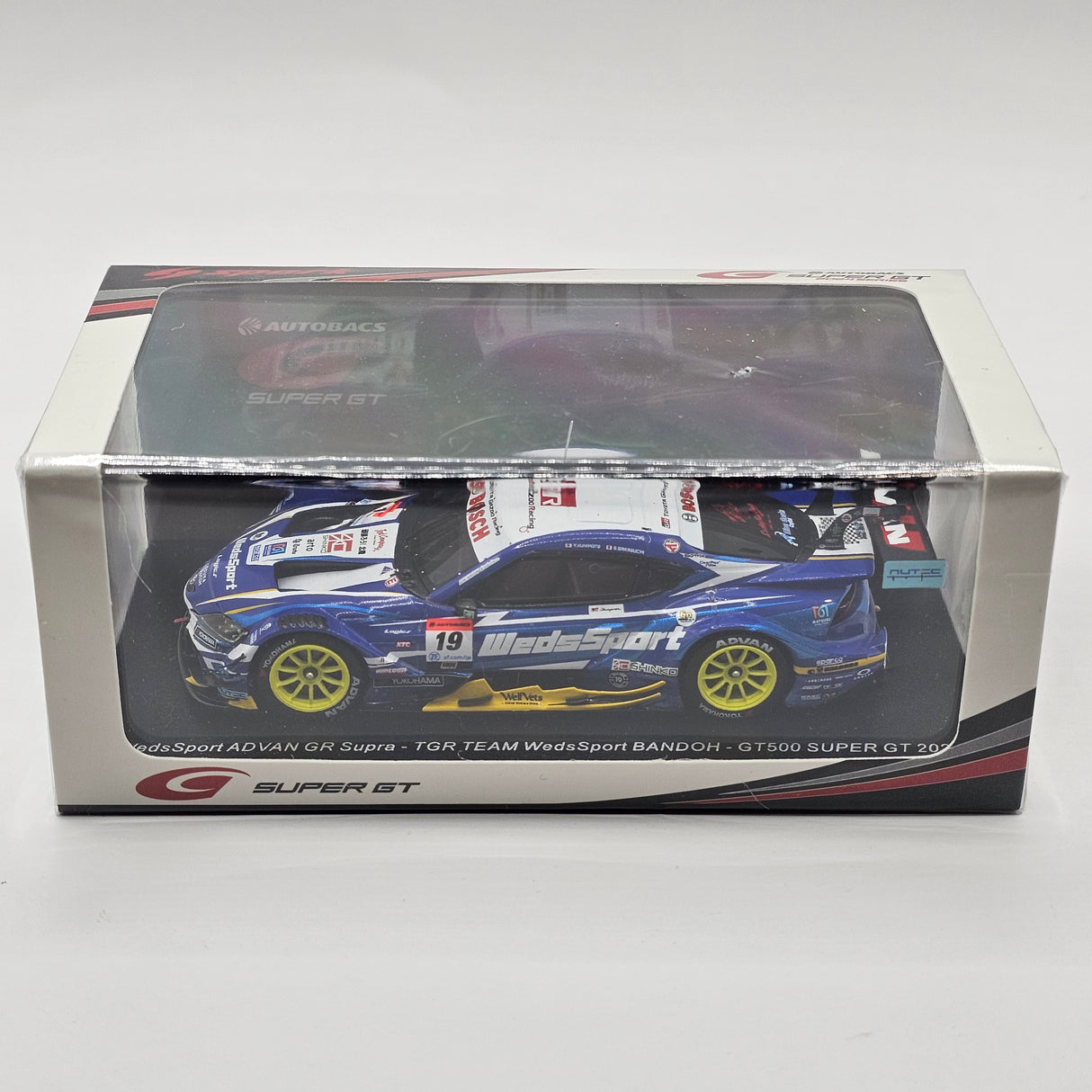 Spark Toyota GR Supra #19 Team WedsSport Bandoh Super GT 2024 1/43 Scale SGT156
