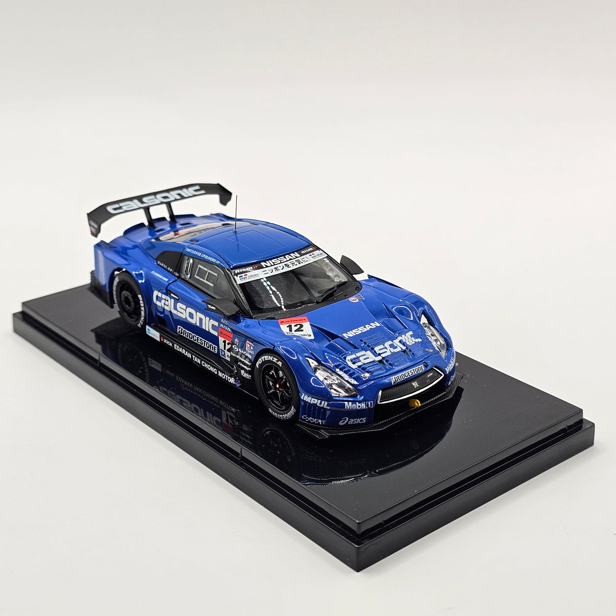 EBBRO Nissan GT-R #12 Calsonic Team Impul Super GT GT500 2013 1/43 Scale