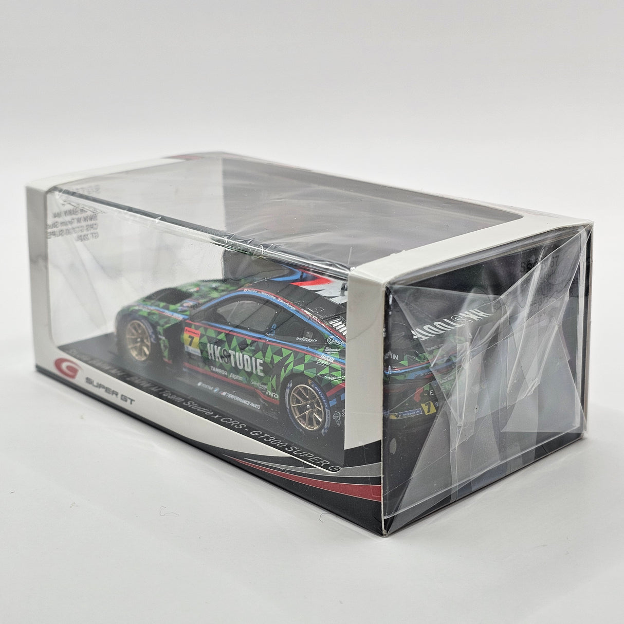 Spark BMW M4 #7 BMW M Team Studie × CRS Super GT GT300 2024 1/43 Scale