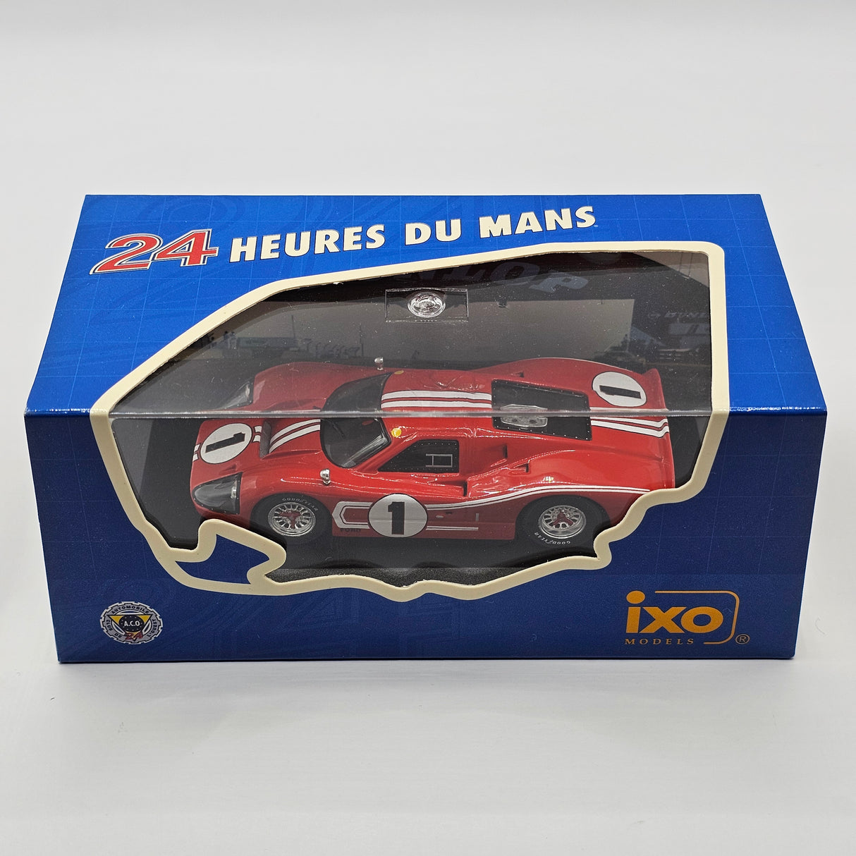 IXO Ford MK IV #1 Ford Motor Company 24Hrs Le Mans 1967 Winner 1/43 Scale