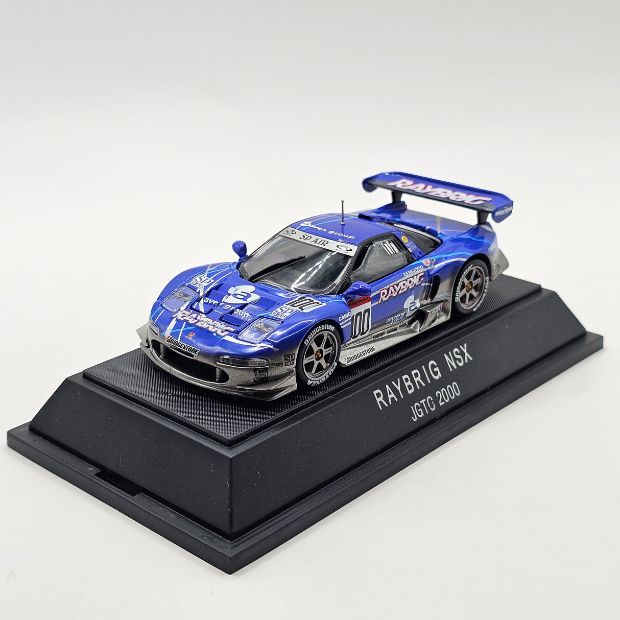 EBBRO Honda NSX #100 Raybrig Team Kunimitsu JGTC GT500 2000 1/43 Scale