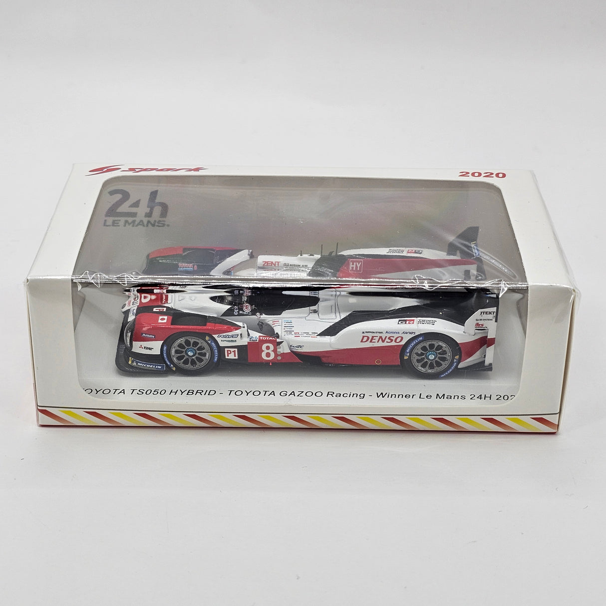 Spark Toyota TS050 Hybrid #8 Toyota Gazoo Racing 24Hrs Le Mans 2020 Winner 1/43 Scale