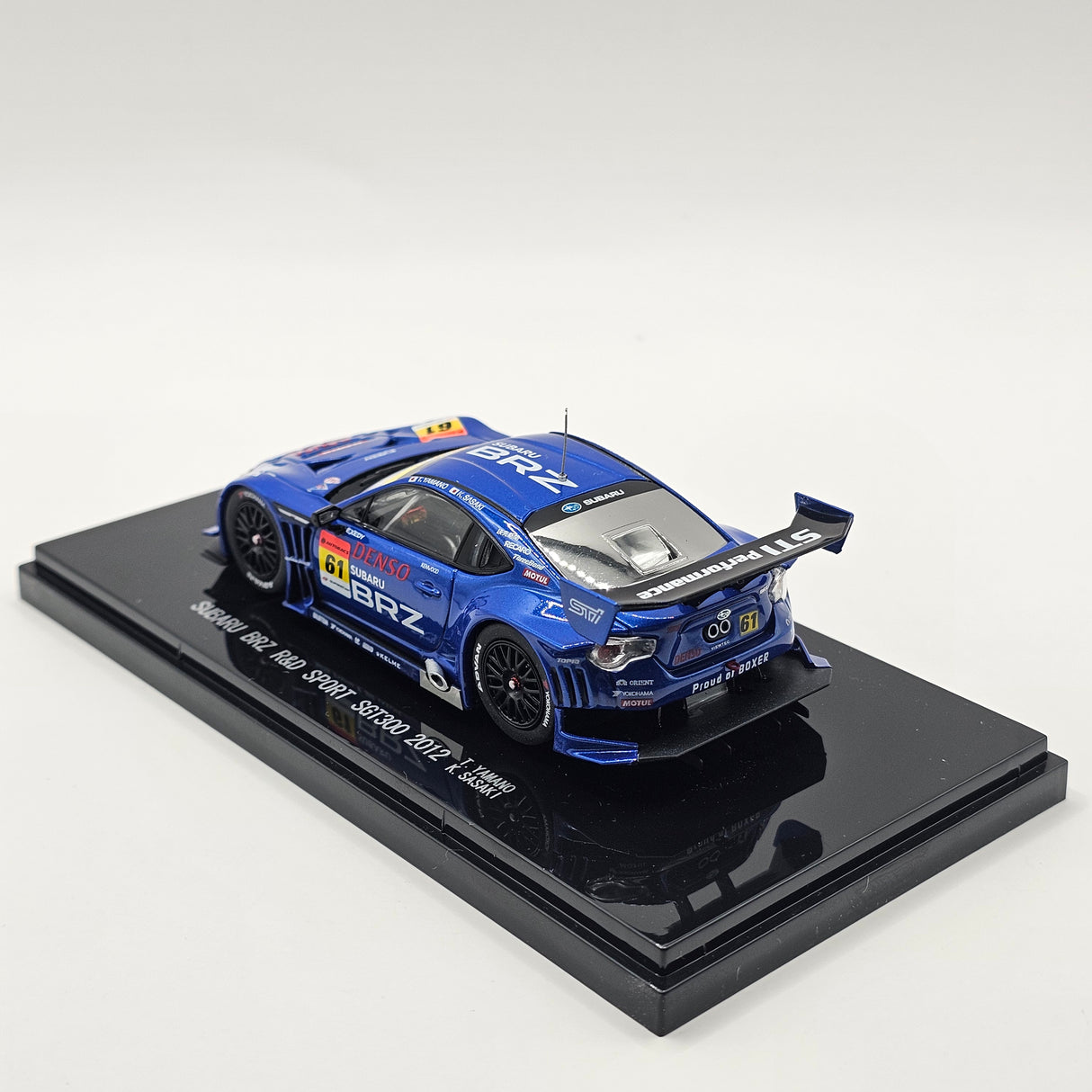 EBBRO Subaru BRZ #61 R&D Sport Super GT GT300 2012 1/43 Scale