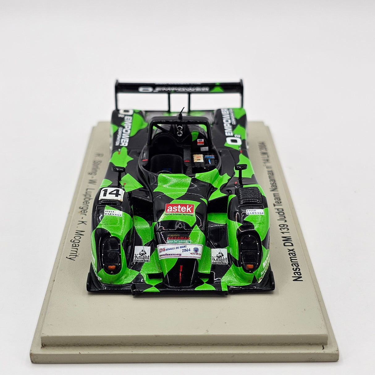 Spark Nasamax DM139 #14 Team Nasamax 24Hrs Le Mans 2004 1/43 Scale S0054
