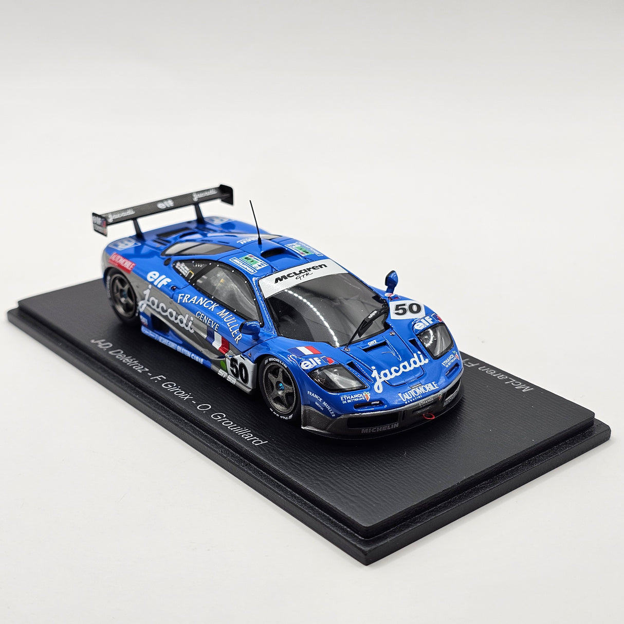 Spark McLaren F1 GTR #50 Giroix Racing Team 24Hrs Le Mans 1995 1/43 Scale S6674
