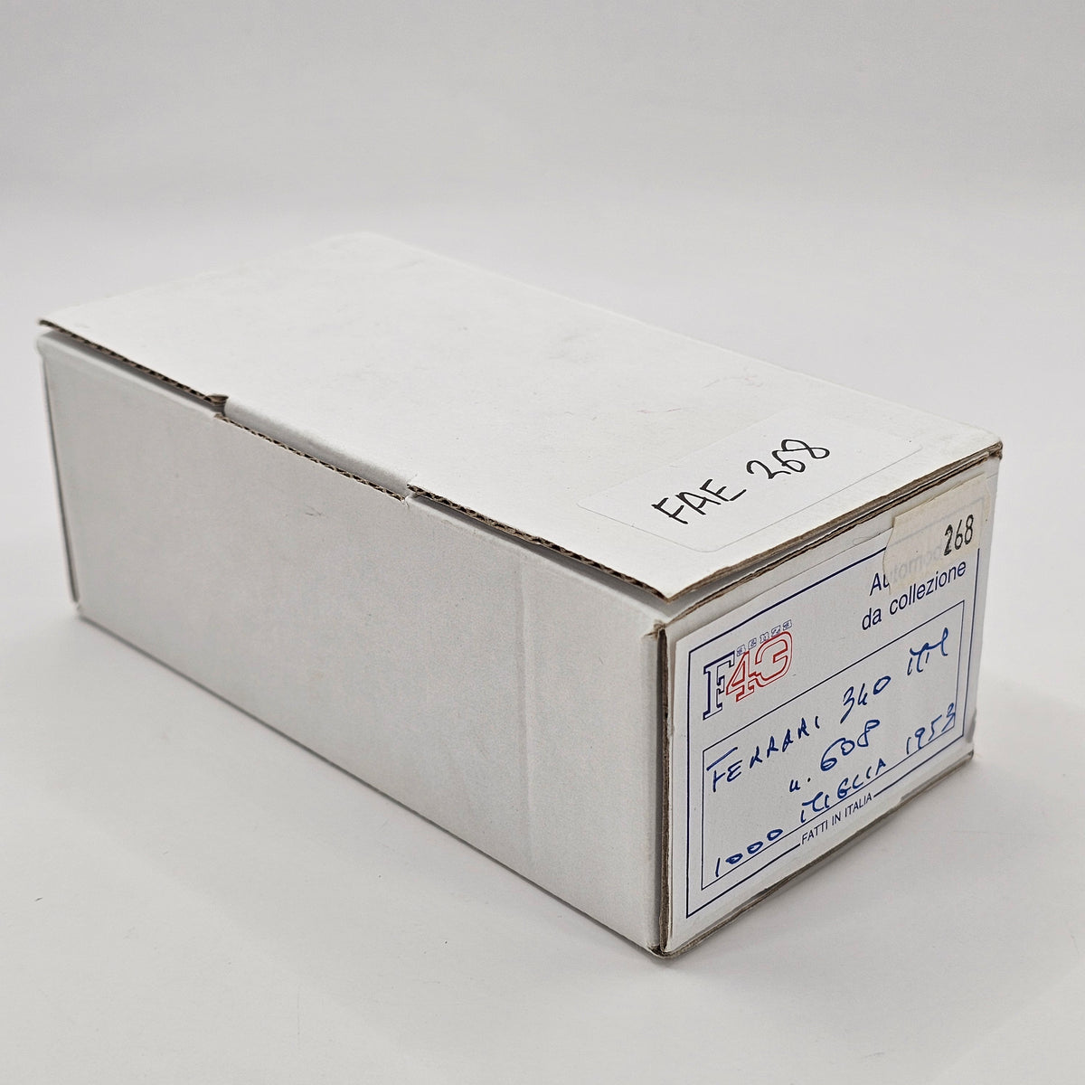 Faenza 43 Ferrari 340 MM #608 Cole/Vandelli Mille Miglia 1953 1/43 Scale