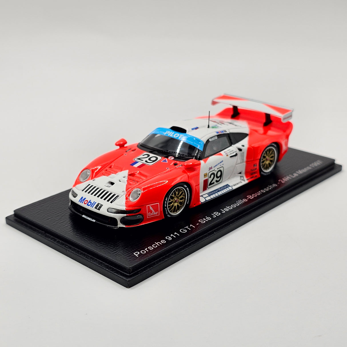Spark Porsche 911 GT1 #29 JB Racing 24Hrs Le Mans 1997 1/43 Scale S5606