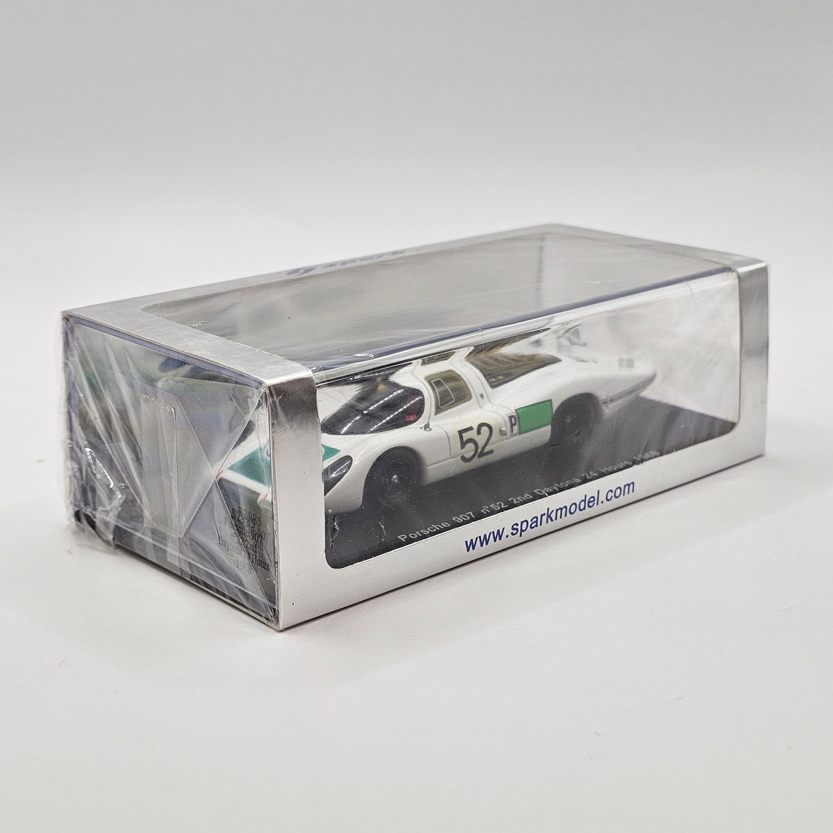 Spark Porsche 907 #52 Porsche System 2nd Daytona 24Hrs 1968 1/43 Scale S2985