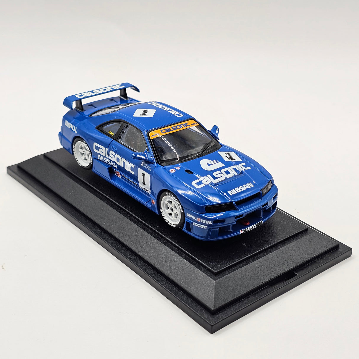 EBBRO Nissan Skyline GT-R #1 Calsonic Hoshino JGTC GT1 1995 1/43 Scale