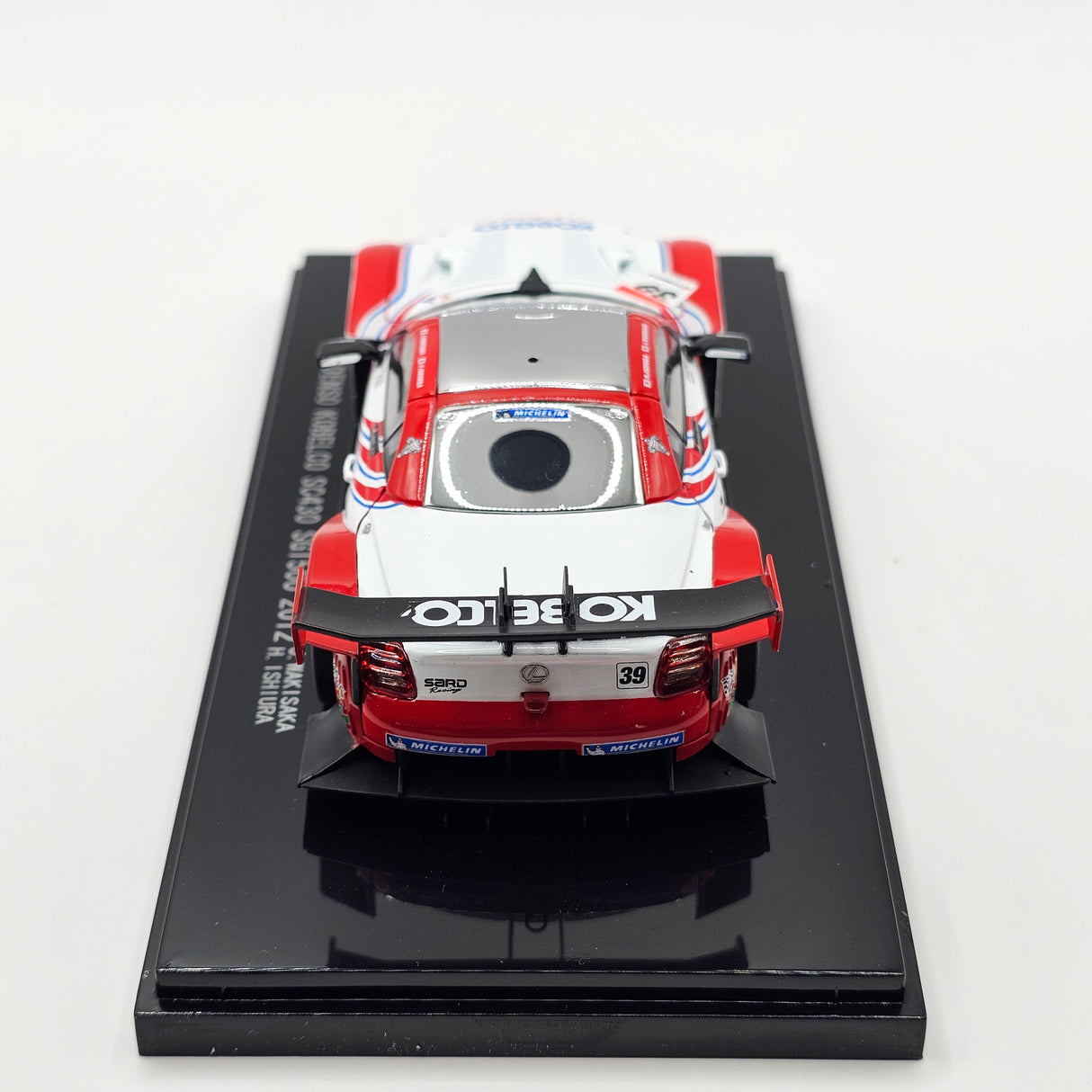 EBBRO Lexus SC430 #39 Lexus Team DENSO Kobelco Super GT GT500 2012 1/43 Scale