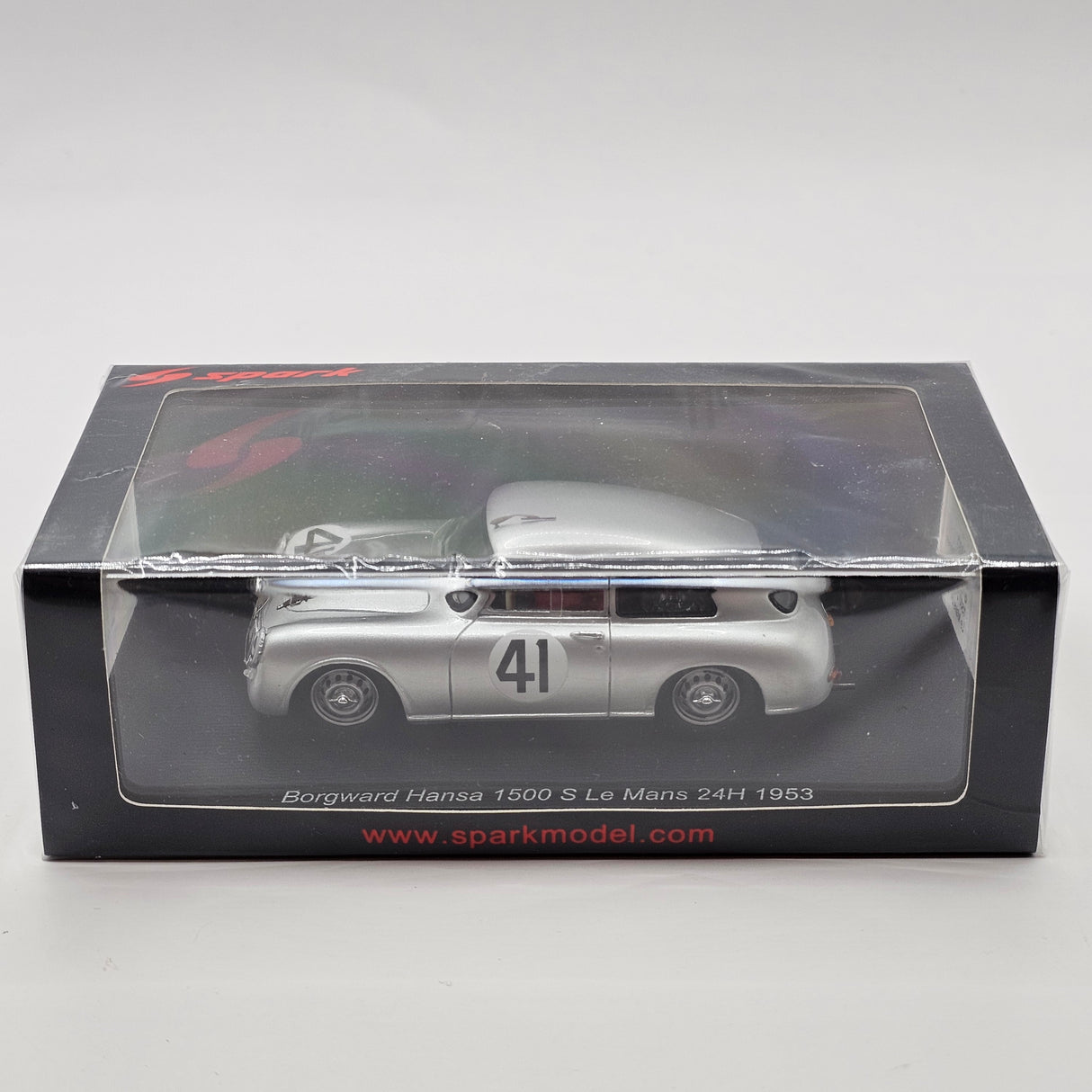 Spark Borgward Hansa 1500 S #41 Borgward GmbH 24Hrs Le Mans 1953 1/43 Scale