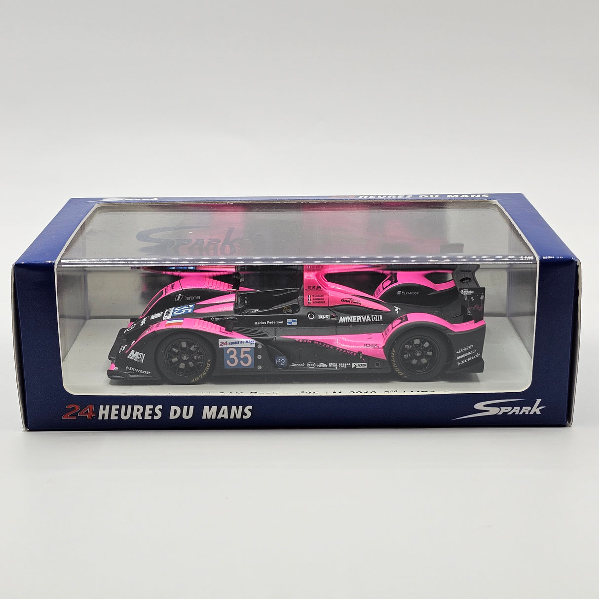 Spark Pescarolo 01 #35 OAK Racing 2nd LMP2 24Hrs Le Mans 2010 1/43 Scale