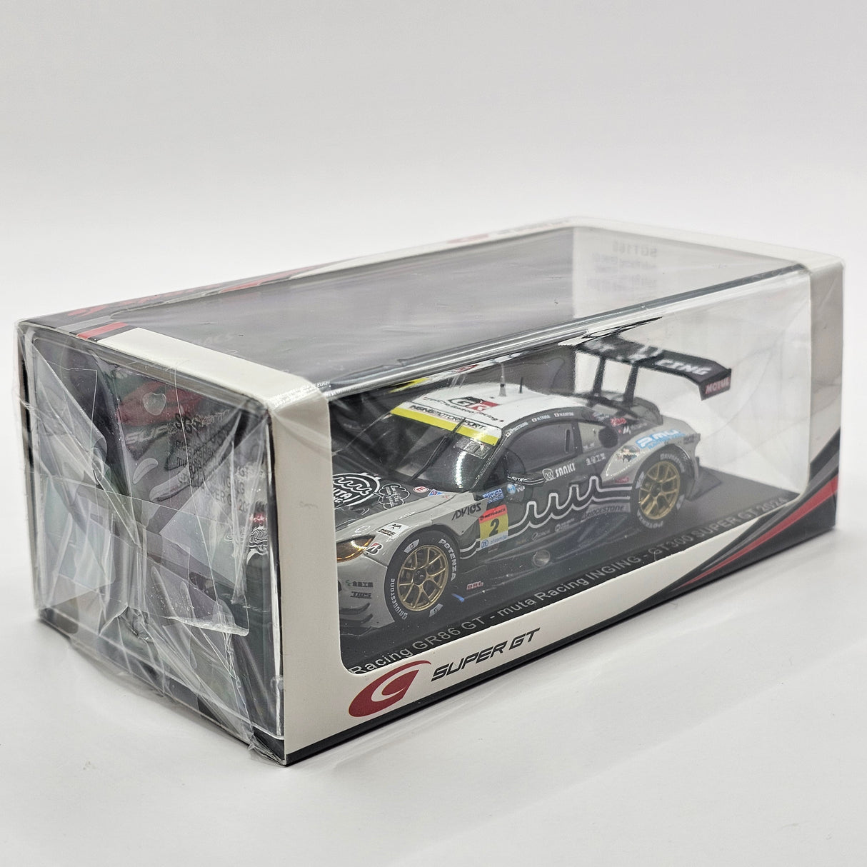 Spark Toyota GR86 #2 muta Racing INGING Super GT GT300 3rd 2024 1/43 Scale