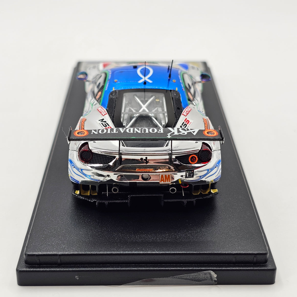 Looksmart Ferrari 488 GTE #60 Clearwater Racing 24Hrs Le Mans 2017 1/43 Scale