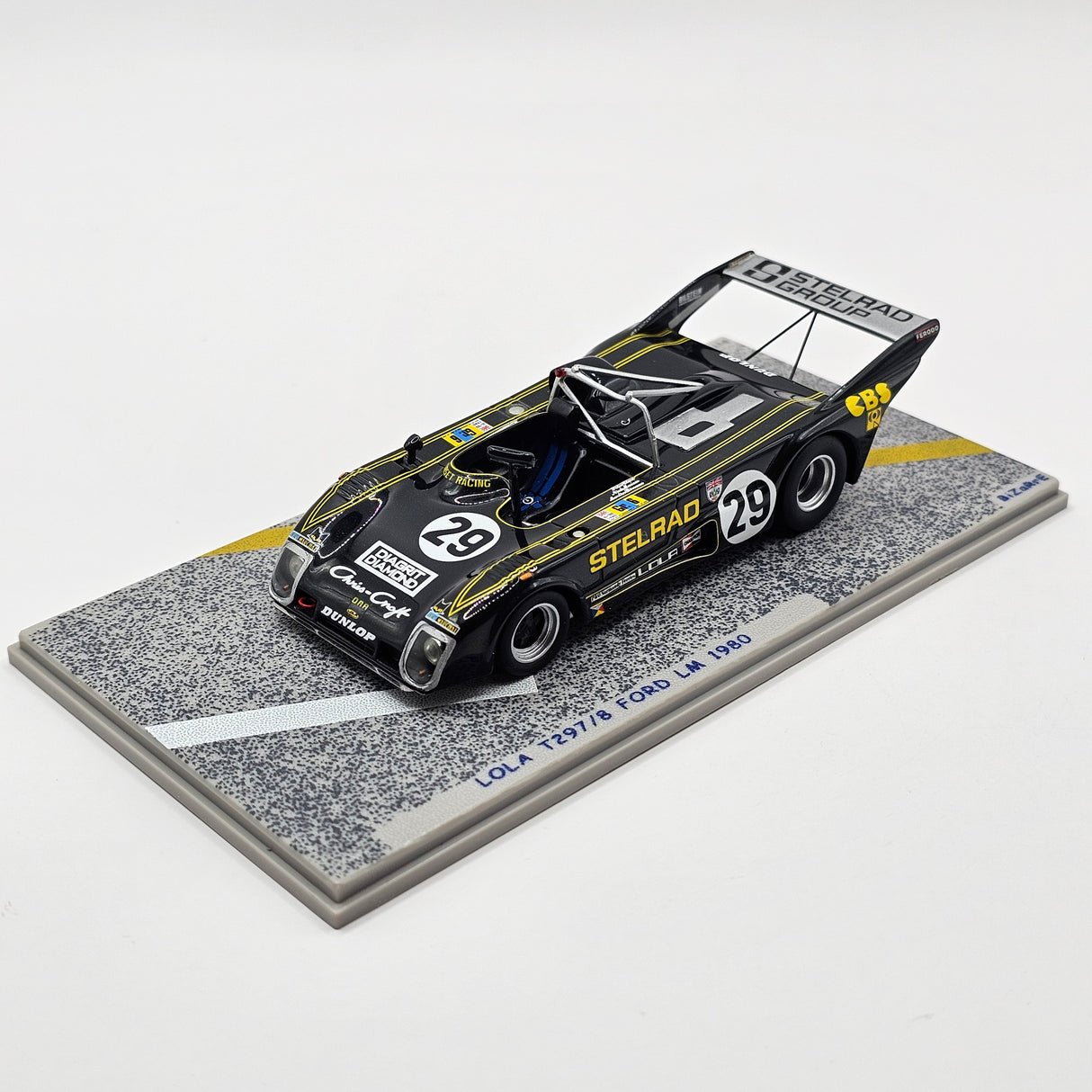 Spark Bizarre Lola T297/8 #29 Dorset Racing Associates Le Mans 1980 1/43 Scale