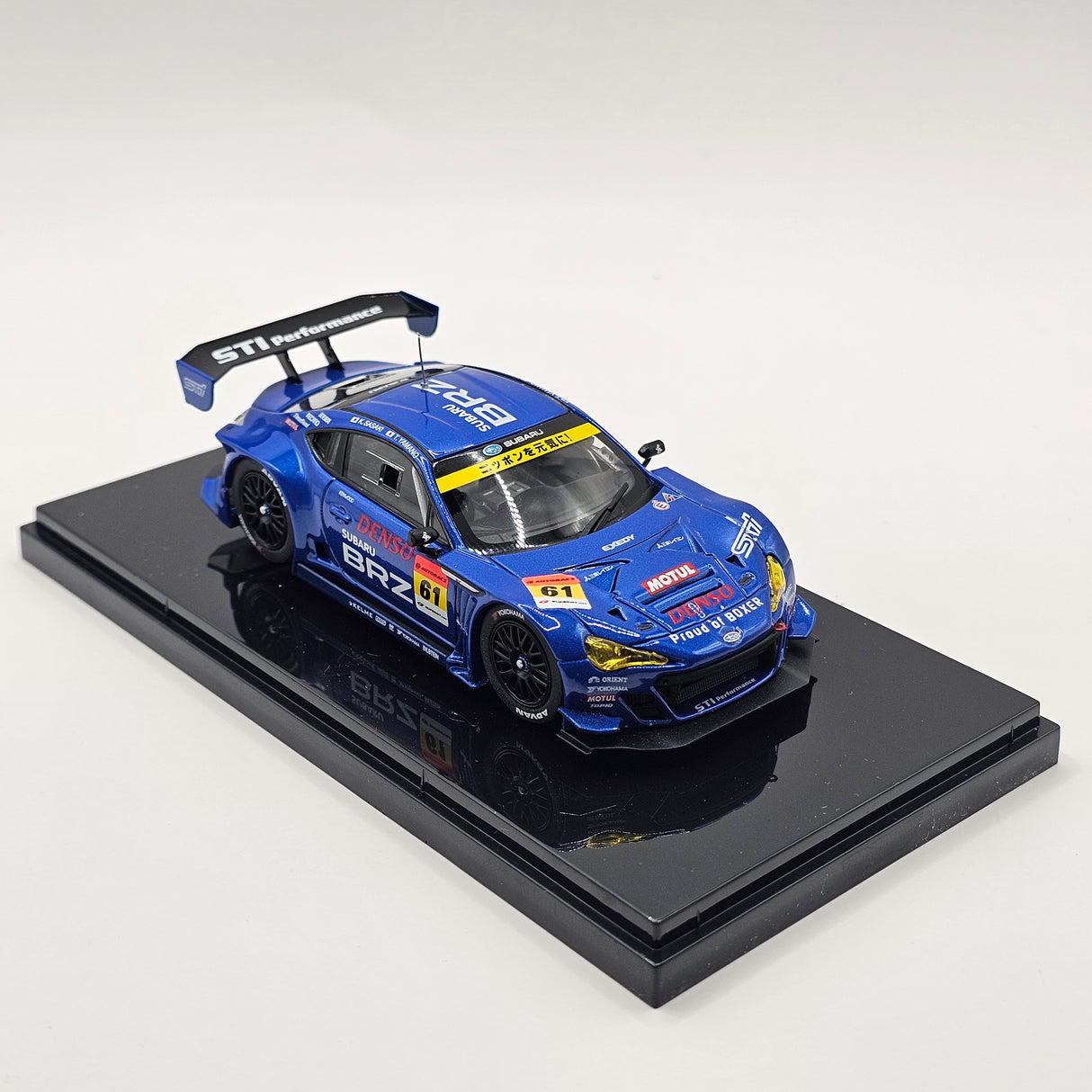 EBBRO Subaru BRZ #61 R&D Sport Super GT GT300 2012 1/43 Scale