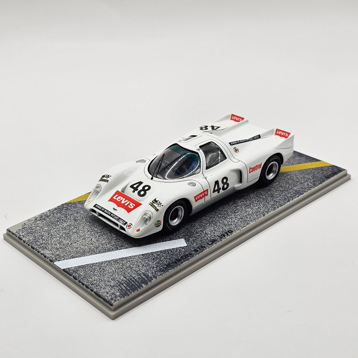 Spark Chevron B16 #48 Levi's Racing Le Mans 24Hrs 1970 Rotary History 1/43 Scale