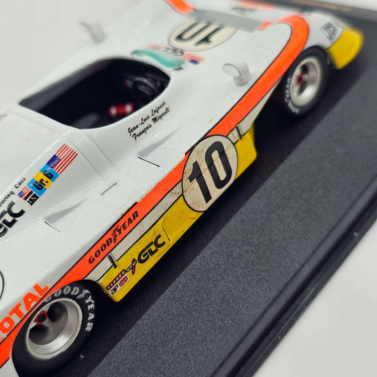IXO Mirage GR8 #10 Grand Touring Cars Inc Le Mans 1976 1/43 Scale LMC063