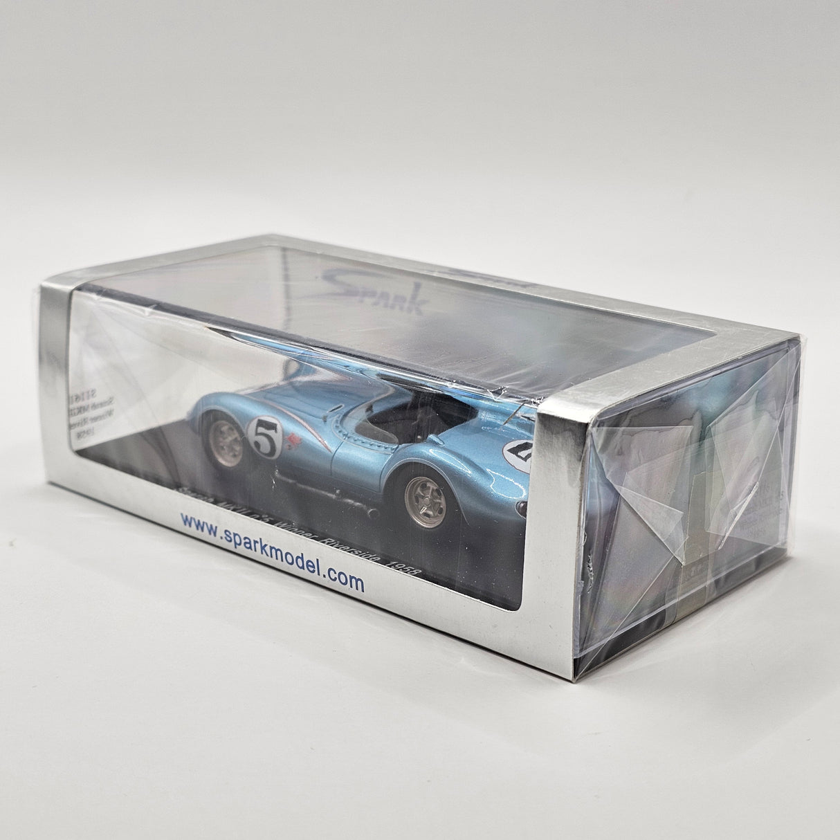 Spark Scarab MKII Chevrolet #5 Chuck Daigh Winner Riverside 1958 1/43 Scale