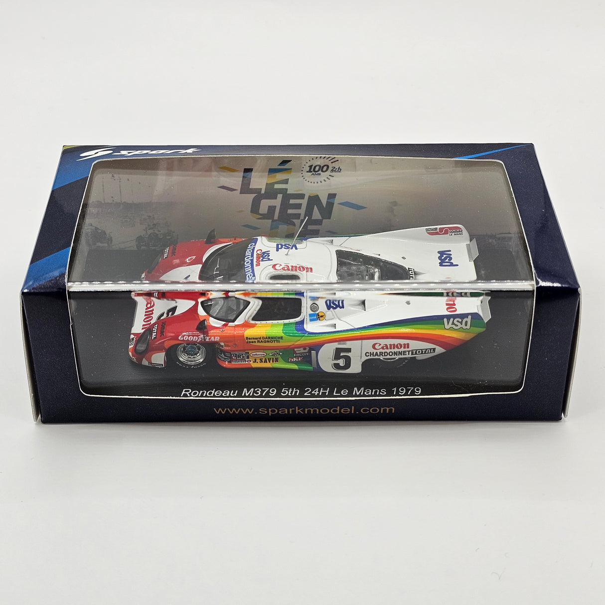 Spark Rondeau M379 #5 J. Rondeau 24Hrs Le Mans 1979 1/43 Scale S8453