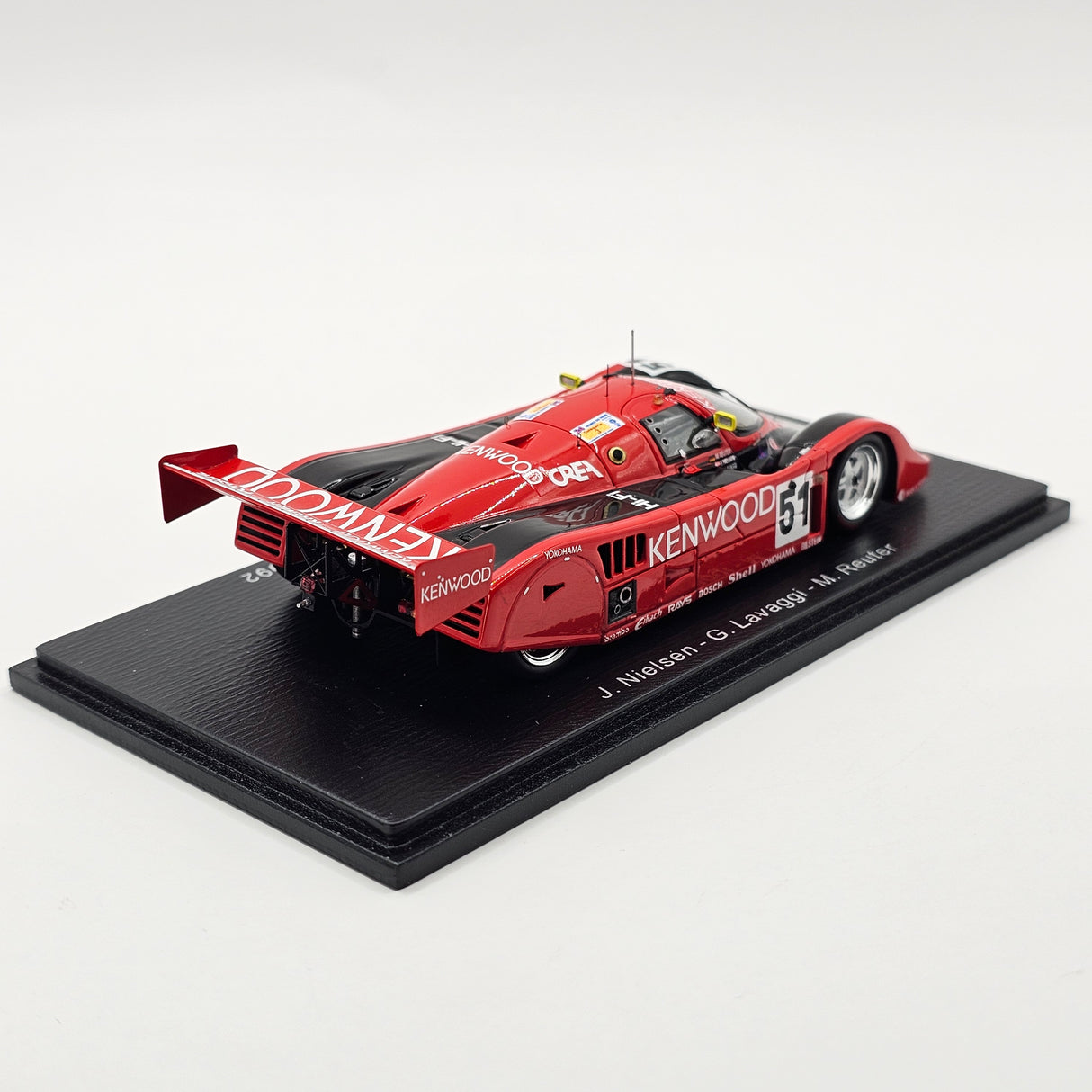 Spark Porsche 962C K6 #51 Porsche Kremer Racing 24Hrs Le Mans 1992 1/43 Scale