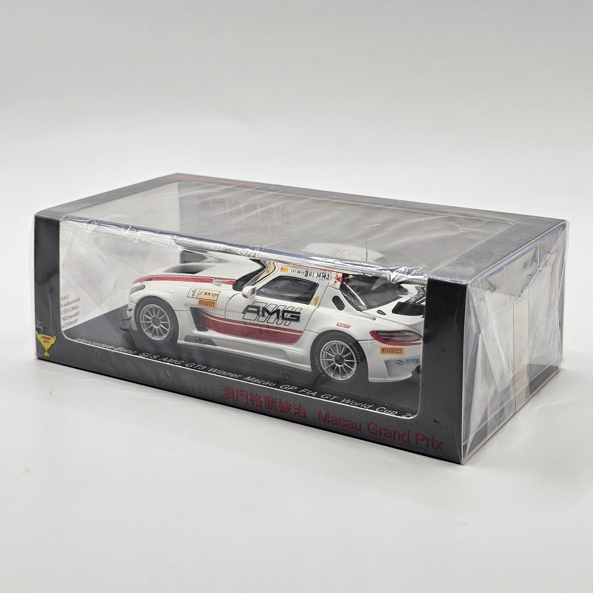 Spark Mercedes SLS AMG GT3 #1 Maro Engel Macau GP 2015 Winner 1/43 Scale
