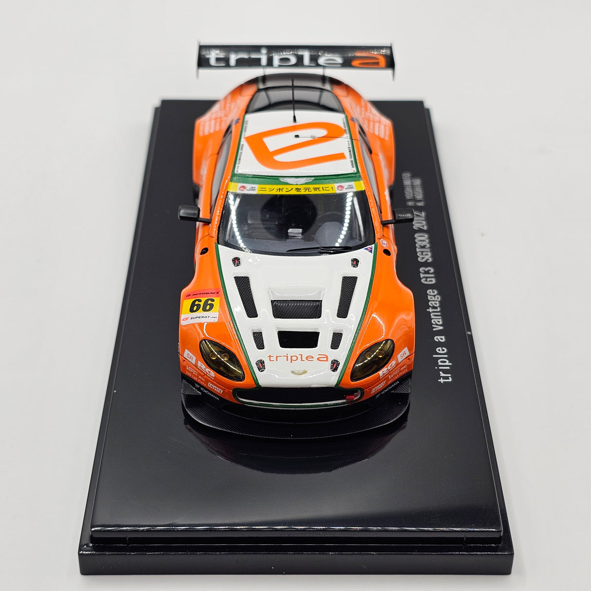 EBBRO Aston Martin Vantage GT3 #66 A speed Super GT GT300 2012 1/43 Scale