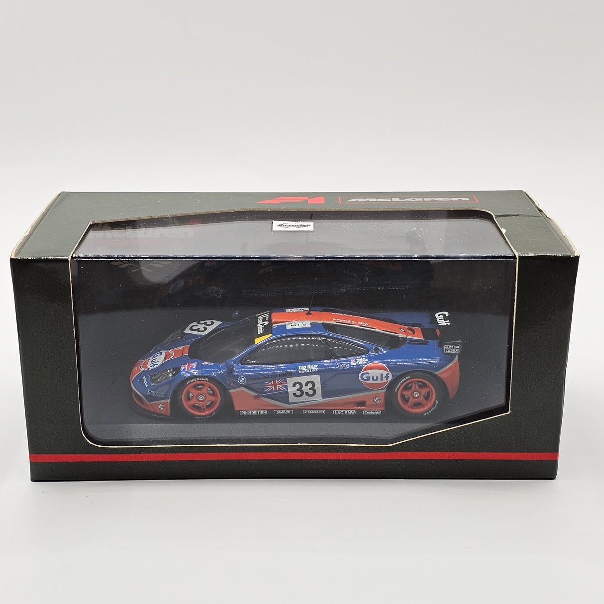 Minichamps McLaren F1 GTR #33 Gulf Racing Le Mans 1996 1/43 Scale