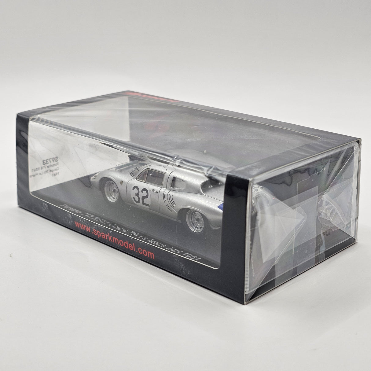 Spark Porsche 718 RS61 Coupé #32 Porsche KG 7th Le Mans 24H 1961 1/43 Scale