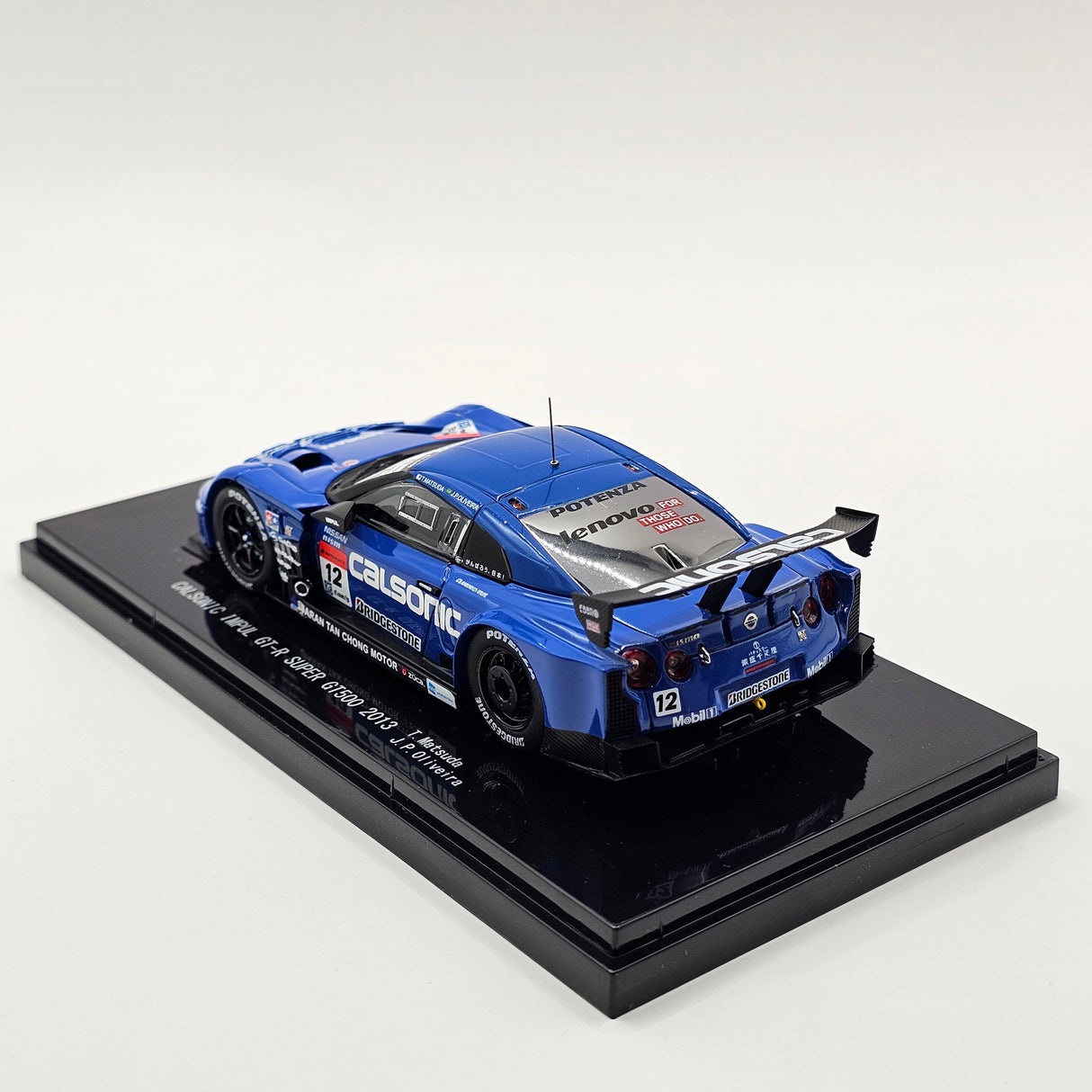 EBBRO Nissan GT-R #12 Calsonic Team Impul Super GT GT500 2013 1/43 Scale