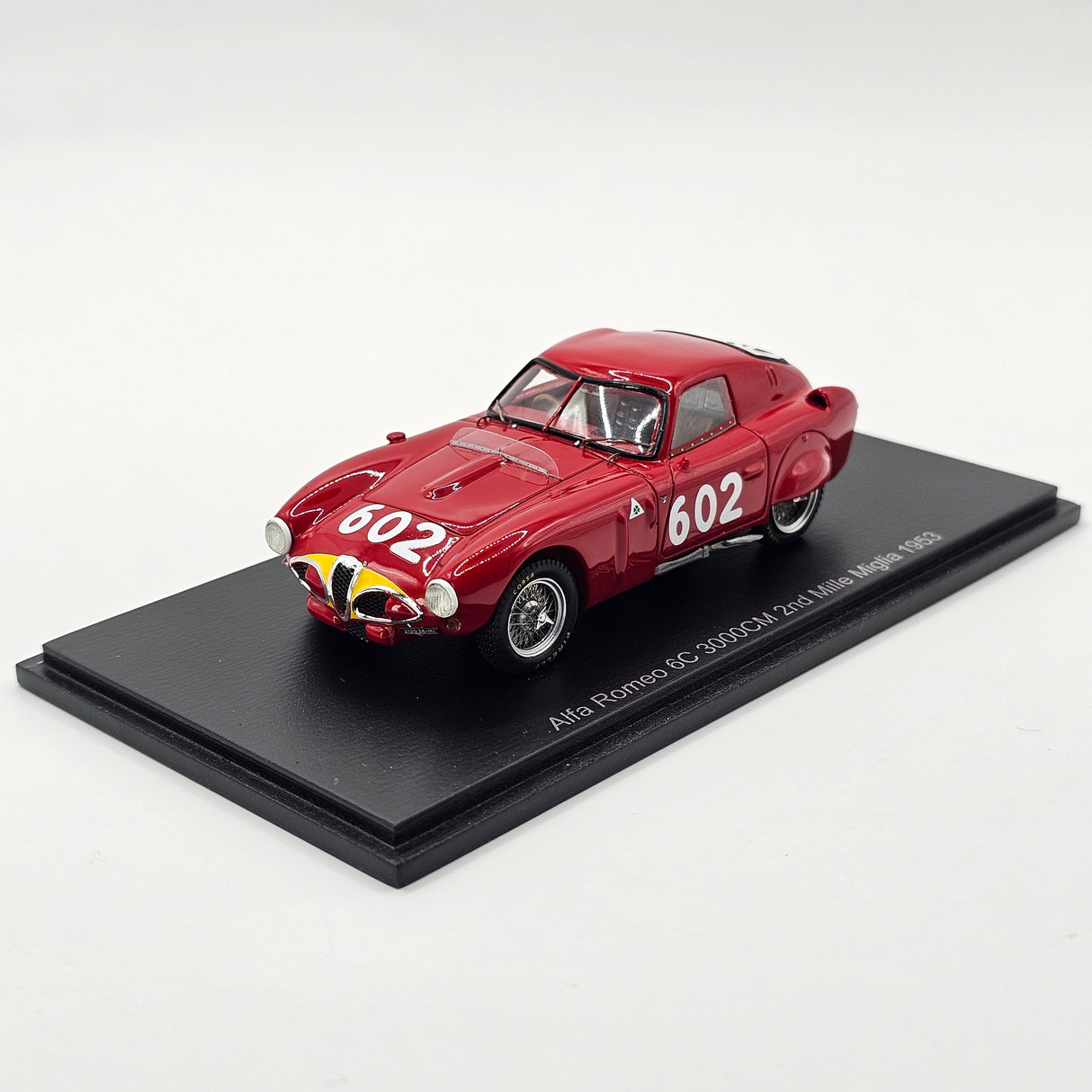 Spark Alfa Romeo 6C 3000CM #602 S.P.A. Alfa Romeo Mille Miglia 1953 1/43 Scale