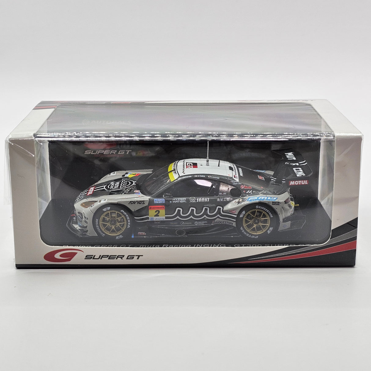 Spark Toyota GR86 #2 muta Racing INGING Super GT GT300 3rd 2024 1/43 Scale