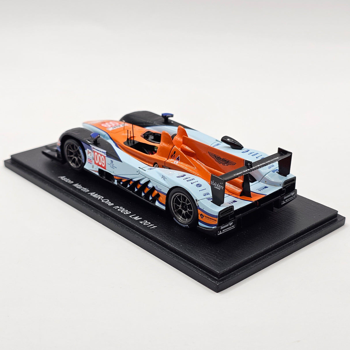 Spark Aston Martin AMR-One #009 Aston Martin Racing 24Hrs Le Mans 2011 1/43 Scale