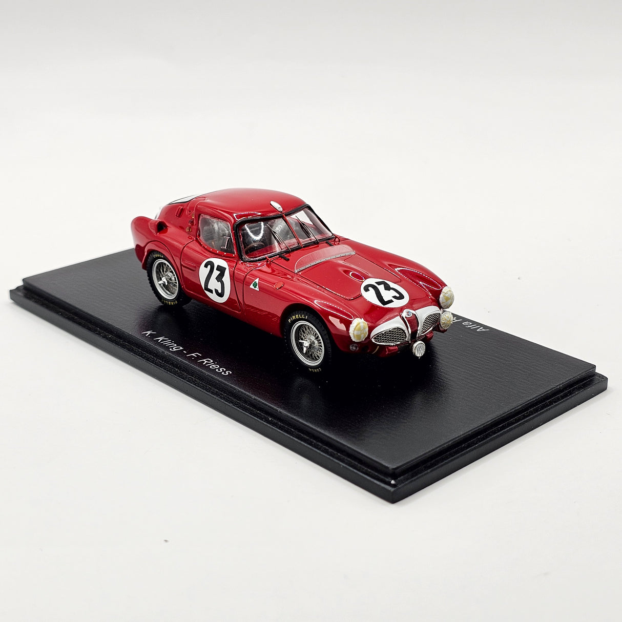 Spark Alfa Romeo 6C 3000 CM #23 SpA Alfa Romeo 24Hrs Le Mans 1953 1/43 Scale