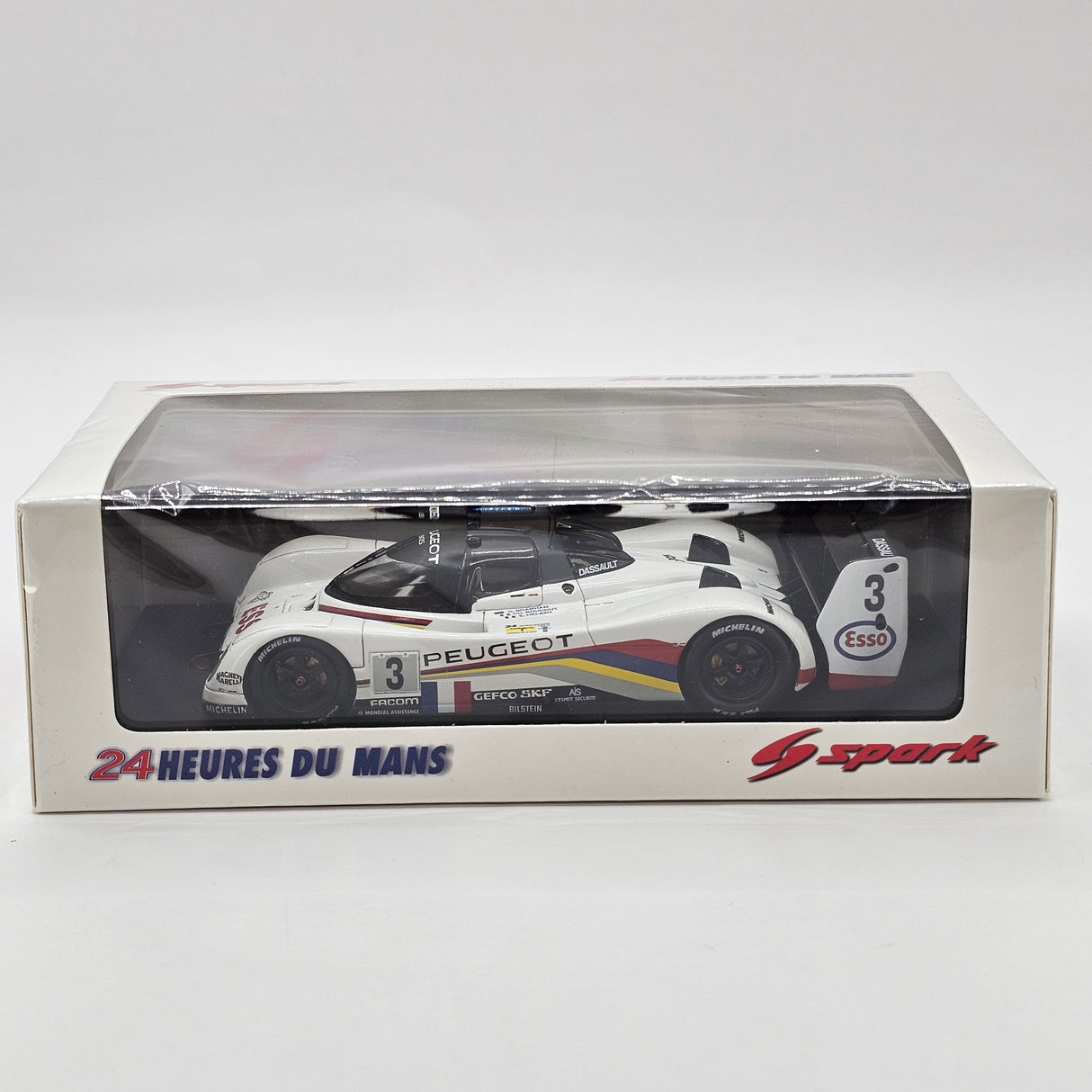 Spark Peugeot 905 Evo 1C #3 Peugeot Talbot Sport 24Hrs Le Mans 1993 Winner 1/43 Scale